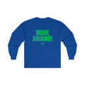 Move Around! -SMS- Bold Graphic Long Sleeve Tee - The Green Club